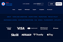 All British Sports payment page