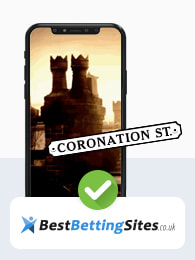 Coronation Street bookmakers chosen by bestbettingsites.co.uk