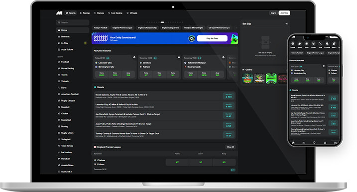 The Midnite online sportsbook.