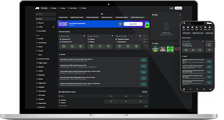 The Midnite online sportsbook.