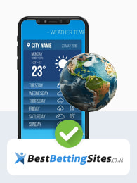 Weather bookmakers chosen by bestbettingsites.co.uk