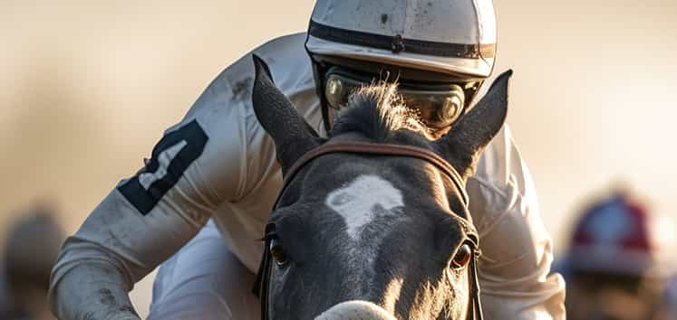 Jockey and a horse