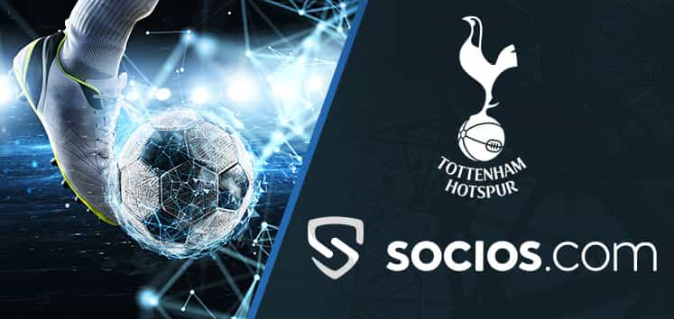 Tottenham and Socios logo