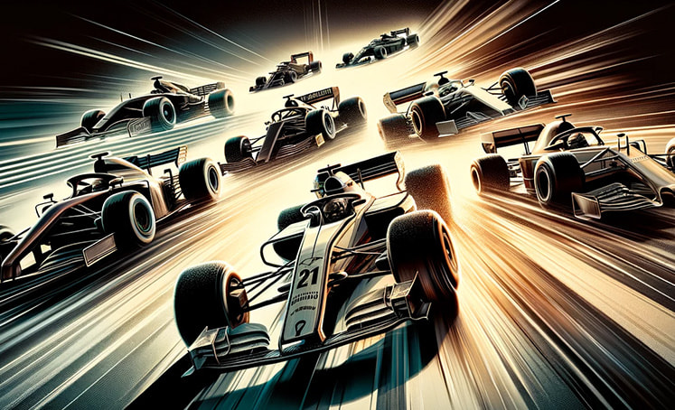 Formula 1 cars